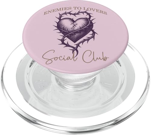 Enemies to Lovers Social Club Book Reader Lustiges Lesegeschenk PopSockets PopGrip für MagSafe Enemies to Lovers Social Club Book Reader Lustiges Lesegeschenk PopSockets PopGrip für MagSafe von Chapter Keepers