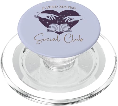 Fated Mates Social Club Buchleser Lustiges Buchgeschenk PopSockets PopGrip für MagSafe von Chapter Keepers