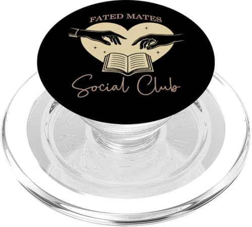 Fated Mates Social Club Buchleser Lustiges Buchlesen PopSockets PopGrip für MagSafe von Chapter Keepers