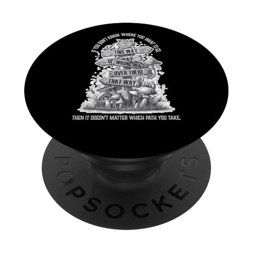 Klassisches Alice Book inspiriertes Wunderland Buchgeschenk PopSockets Klebender PopGrip Klassisches Alice Book inspiriertes Wunderland Buchgeschenk PopSockets Klebender PopGrip von Chapter Keepers