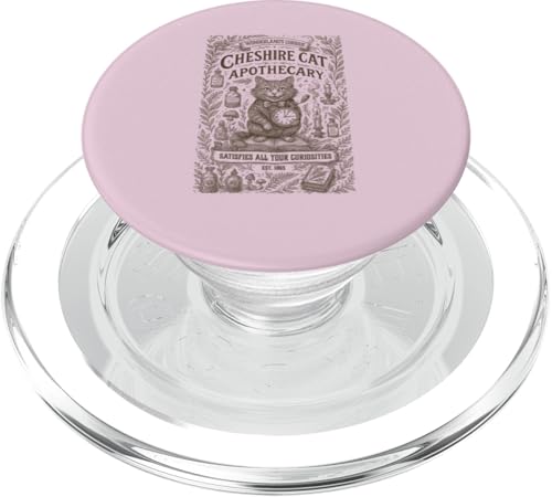 Klassisches Alice Book inspiriertes Wunderland Buchgeschenk PopSockets PopGrip für MagSafe von Chapter Keepers