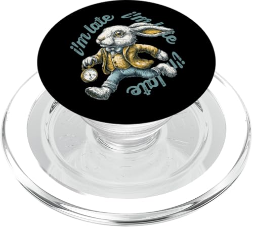 Klassisches Alice Book inspiriertes Wunderland Buchgeschenk PopSockets PopGrip für MagSafe von Chapter Keepers