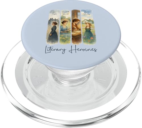 Kleine Frauen in der Literatur, Jane Austen, Bronte Sisters PopSockets PopGrip für MagSafe von Chapter Keepers