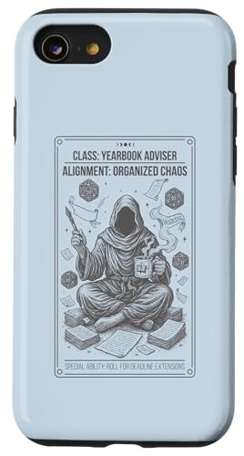 Lustiger Jahrbuch-Berater – Lehrer-Humor-Mitarbeiter Wertschätzung Hülle für iPhone SE (2020) / 7 / 8 von Chapter Keepers