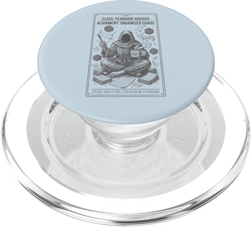 Lustiger Jahrbuch-Berater – Lehrer-Humor-Mitarbeiter Wertschätzung PopSockets PopGrip für MagSafe von Chapter Keepers