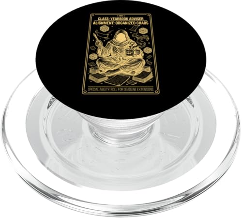 Lustiger Jahrbuch-Berater – Lehrer-Humor-Mitarbeiter Wertschätzung PopSockets PopGrip für MagSafe von Chapter Keepers
