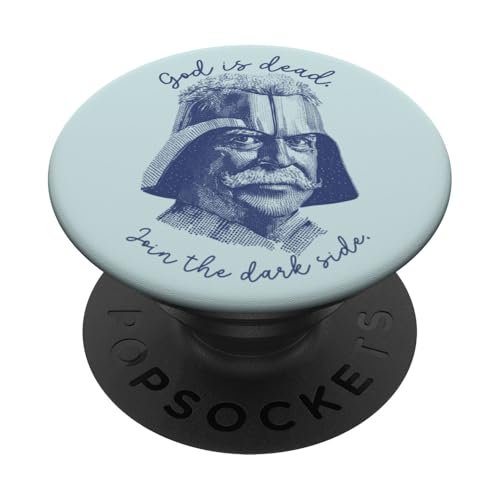 Nietzsche Lustiges Philosophiegeschenk - Zitat für Philosophen PopSockets Klebender PopGrip von Chapter Keepers