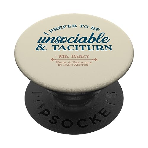 Stolz und Vorurteil, Jane Austen; Herr Darcy Elizabeth Bennet PopSockets mit austauschbarem PopGrip von Chapter Keepers