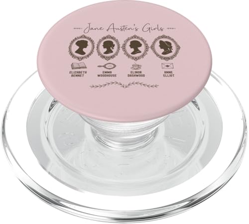 Stolz und Vorurteil, Jane Austen; Mr Darcy Elizabeth Bennet PopSockets PopGrip für MagSafe von Chapter Keepers
