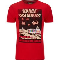 Atari Herren Space Invaders Del EAtari Space T-Shirt - Rot - M von Original Hero