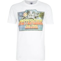 Atari Männer Asteroids Deluxe T-Shirt - Weiß - M von Character Hub