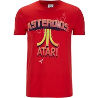 Atari Men's Asteroids Atari Vintage Logo T-Shirt - Red - M von Original Hero