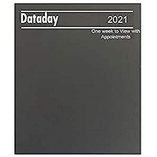 Dataday Black Week View Tagebuch Dataday Desk Diary Ref - Q3a von Charfleet