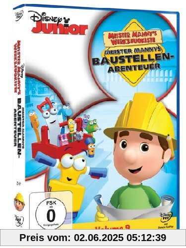 Meister Mannys Werkzeugkiste - Baustellen-Abenteuer von Charles E. Bastien