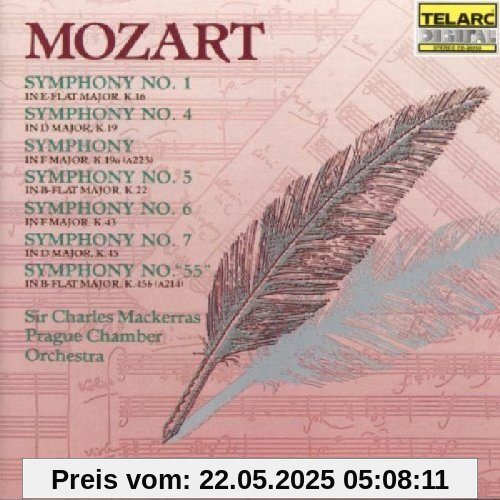 Sinfonien 1, 4-7, 55 von Charles Mackerras