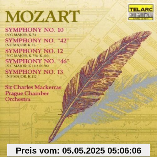 Sinfonien 10 und 12 und 13 und 42 und 46 von Charles Mackerras