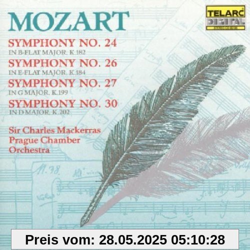 Sinfonien 24 und 26 und 27 und 30 von Charles Mackerras