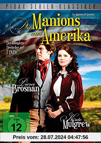 Die Manions aus Amerika (The Manions of America) - Die komplette 3-teilige abenteuerliche Familiensaga mit Pierce Brosnan (Pidax Serien-Klassiker) [2 DVDs] von Charles S. Dubin