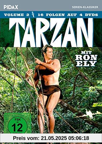 Tarzan, Vol. 2 / Weitere 16 Folgen der Kultserie mit Ron Ely (Pidax Serien-Klassiker) [4 DVDs] von Charles S. Dubin