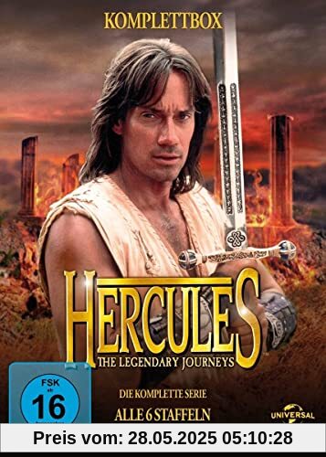 Hercules - The Legendary Journeys: Die komplette Serie. Alle 6 Staffeln + 5 Filme (34 Discs) von Charlie Haskell
