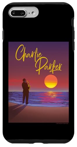 Abbildung des Sonnenuntergangs am Strand von Charlie Parker Hülle für iPhone 7 Plus/8 Plus von Charlie Parker