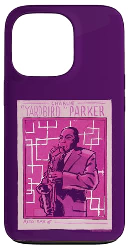 Abbildung von Charlie Parker Yardbird Hülle für iPhone 13 Pro von Charlie Parker