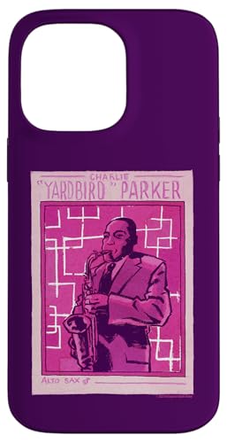 Abbildung von Charlie Parker Yardbird Hülle für iPhone 14 Pro Max von Charlie Parker