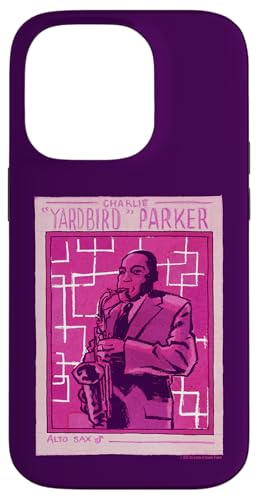 Abbildung von Charlie Parker Yardbird Hülle für iPhone 14 Pro von Charlie Parker