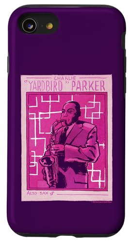 Abbildung von Charlie Parker Yardbird Hülle für iPhone SE (2020) / 7 / 8 von Charlie Parker