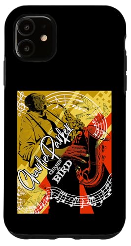 Charlie Parker Chasin' The Bird Musiknoten Illustration Hülle für iPhone 11 von Charlie Parker