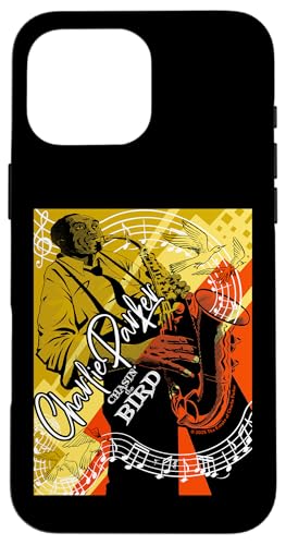 Charlie Parker Chasin' The Bird Musiknoten Illustration Hülle für iPhone 16 Pro Max von Charlie Parker