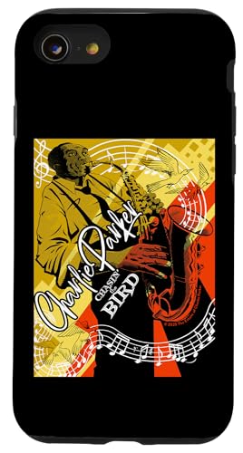 Charlie Parker Chasin' The Bird Musiknoten Illustration Hülle für iPhone SE (2020) / 7 / 8 von Charlie Parker