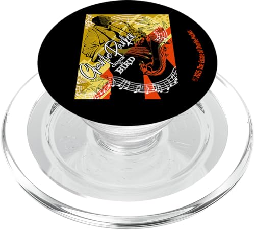 Charlie Parker Chasin' The Bird Musiknoten Illustration PopSockets PopGrip für MagSafe Charlie Parker Chasin' The Bird Musiknoten Illustration PopSockets PopGrip für MagSafe von Charlie Parker