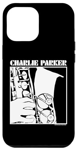 Charlie Parker Saxophon-Illustration Hülle für iPhone 12 Pro Max von Charlie Parker