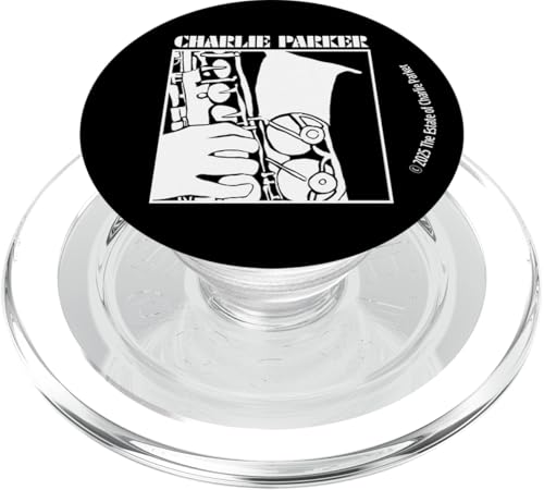 Charlie Parker Saxophon-Illustration PopSockets PopGrip für MagSafe Charlie Parker Saxophon-Illustration PopSockets PopGrip für MagSafe von Charlie Parker