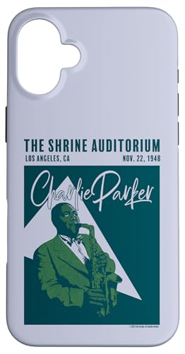 Charlie Parker im Shrine Auditorium Los Angeles 1948 Hülle für iPhone 16 Plus von Charlie Parker