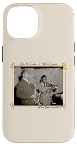 Charlie Parker und Miles Davis bei den Three Deuces Foto Hülle für iPhone 14 von Charlie Parker