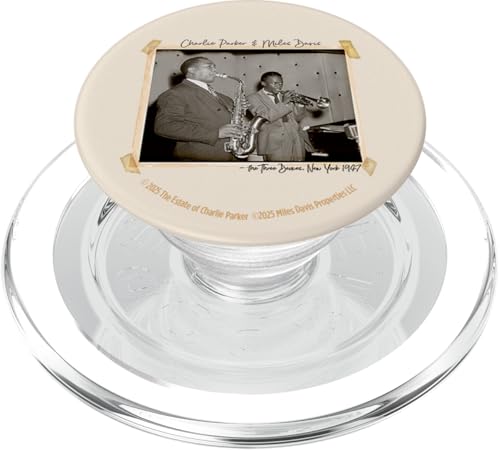 Charlie Parker und Miles Davis bei den Three Deuces Foto PopSockets PopGrip für MagSafe Charlie Parker und Miles Davis bei den Three Deuces Foto PopSockets PopGrip für MagSafe von Charlie Parker