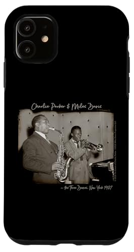 Charlie Parker und Miles Davis bei den Three Deuces NYC 1947 Hülle für iPhone 11 von Charlie Parker