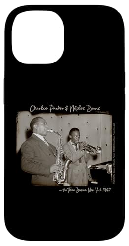 Charlie Parker und Miles Davis bei den Three Deuces NYC 1947 Hülle für iPhone 14 von Charlie Parker