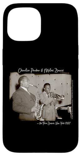 Charlie Parker und Miles Davis bei den Three Deuces NYC 1947 Hülle für iPhone 15 von Charlie Parker