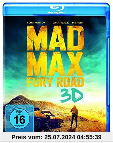 Mad Max: Fury Road [3D Blu-ray] von Charlize Theron