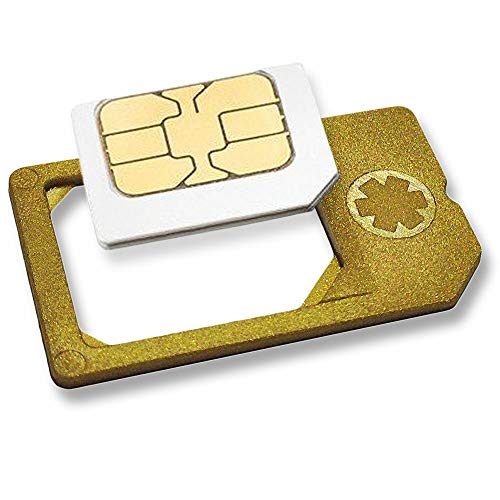 Micro SIM Adapter Gold Edition - Premium QUALITÄT - Made IN Germany von Charmate