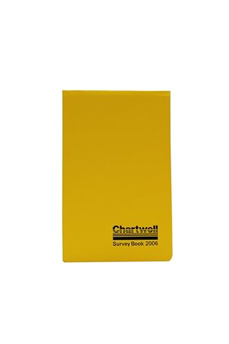 Chartwell 2006 Kontrollbuch zur Feldmessung wetterfest hochkant 80 Blatt 130 x 205 mm von Chartwell