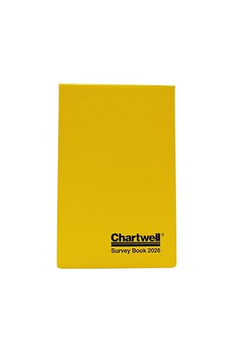 Chartwell 2026 Kontrollbuch zur Feldmessung (Wetterfest, 80 Seiten, 130 x 205 mm) von Chartwell
