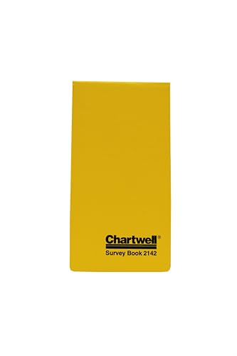 Chartwell 2142 Größen-Kontrollbuch wetterfest 80 Seiten Blatt 106 x 205 mm von Chartwell