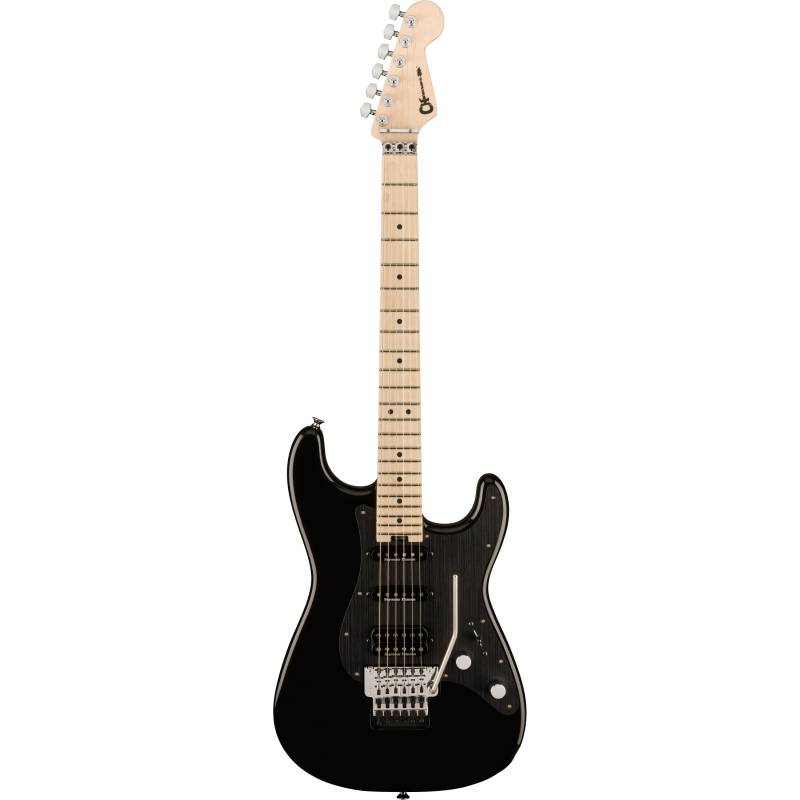 (B-Ware) Charvel Pro-Mod So-Cal Style 1 HSS FR M Maple Gloss Black Electric Guitar von Charvel