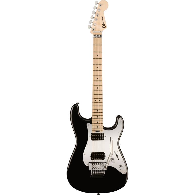 Charvel Pro-Mod So-Cal Style 1 HH FR M Maple Gloss Black Electric Guitar von Charvel