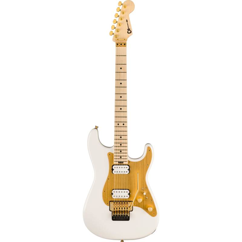 Charvel Pro-Mod So-Cal Style 1 HH FR M Maple Snow White Electric Guitar von Charvel