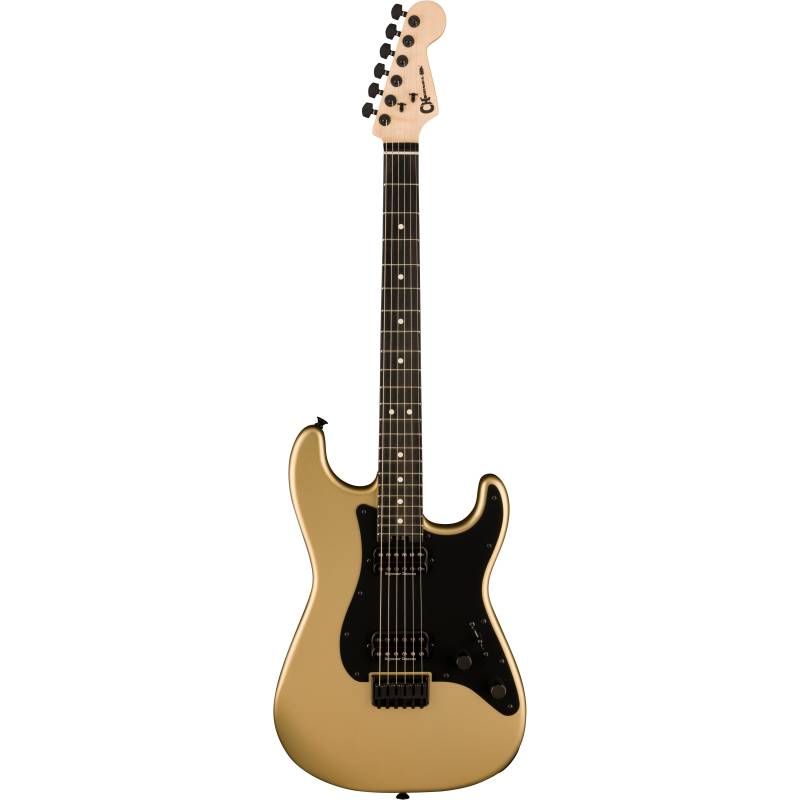 Charvel Pro-Mod So-Cal Style 1 HH HT E Ebony Pharaohs Gold Electric Guitar von Charvel